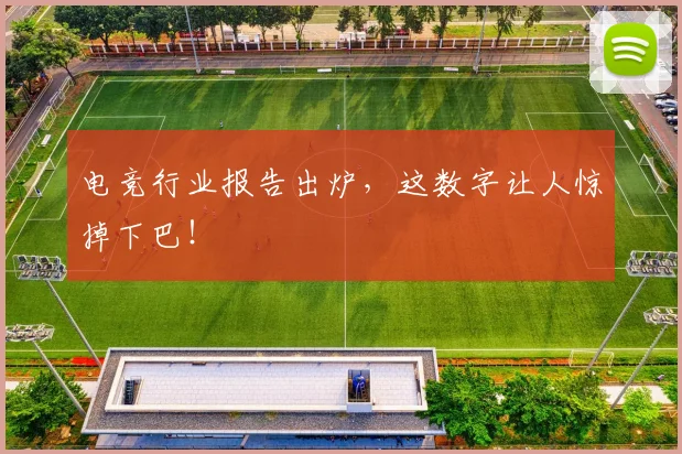 电竞行业报告出炉，这数字让人惊掉下巴！
