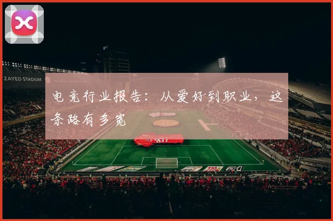 电竞行业报告:从爱好到职业,这条路有多宽