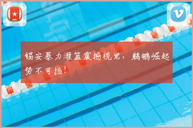 锡安暴力灌篮震撼视觉，鹈鹕崛起势不可挡！